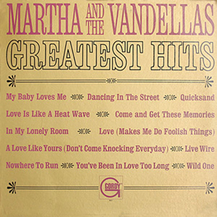Martha Reeves Vandellas Greatest Hits